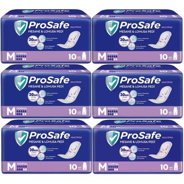 Prosafe Medium Orta Boy Normal 60 Adet 6x10'lu Mesane Lohusa Pedi