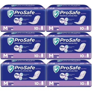 Prosafe Medium Orta Boy Normal 60 Adet 6x10'lu Mesane Lohusa Pedi