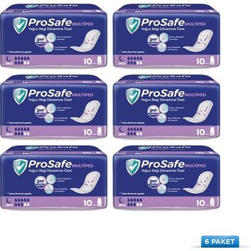 Prosafe Medium Orta Boy Normal 60 Adet 6x10'lu Mesane Lohusa Pedi