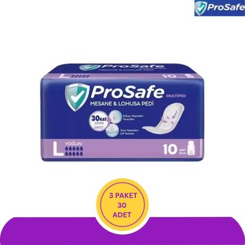 Prosafe Multiped L Beden 10x3 30 Adet Lohusa Mesane Pedi