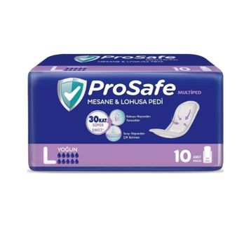 Prosafe Multiped L Yoğun 10'lu Mesane ve Lohusa Pedi