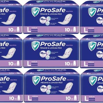 Prosafe Multiped Yoğun Büyük Boy 90 Adet Lohusa ve Mesane Pedi