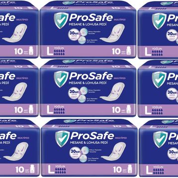 Prosafe Multiped Yoğun Büyük Boy 90 Adet Lohusa ve Mesane Pedi