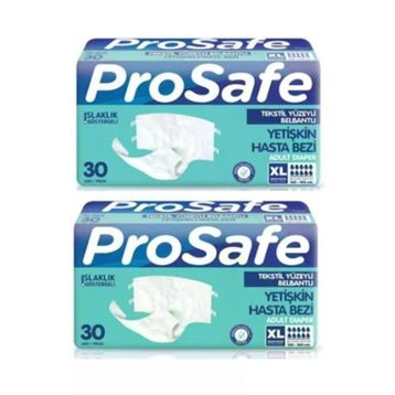 Prosafe Yetişkin XL 2x30 Adet Hasta Bezi