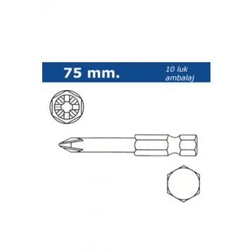 ProScr SCR03075 75 mm Yıldız Bits Matkap Ucu