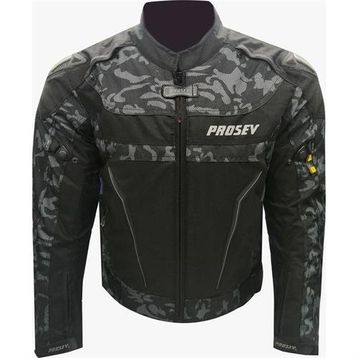 Prosev 18609 Hörgüçlü 4 Mevsim Siyah Kırmızı Motosiklet Montu