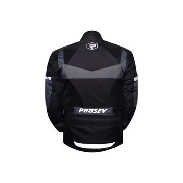 Prosev ARK01 Erkek Gri-Siyah 4 Mevsim Motosiklet Montu
