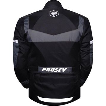 Prosev ARK01 Erkek Gri-Siyah 4 Mevsim Motosiklet Montu