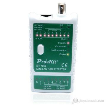 Proskit MT-7058 Mini Lan Kablo Tester