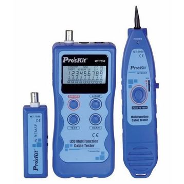 Proskit MT-7059 Lcd Ekranlı Kablo Test Seti
