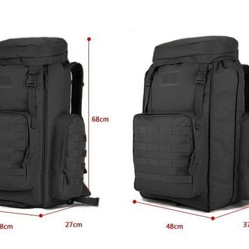 Protector Plus 408 75+10L Siyah Kamp Dağ Sırt Çantası