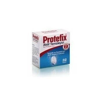 Protefix 32 Tablet Diş Protezleri Temizleyici
