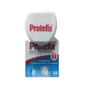 Protefix 32 Tablet Diş Protezleri Temizleyici
