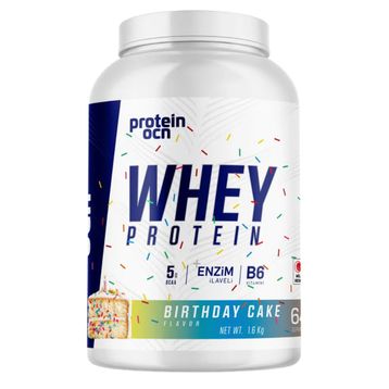 Proteinocean 1600 gr Birthday Cake Aromalı Whey Protein Tozu
