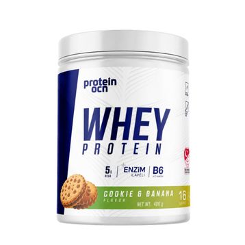 Proteinocean 400 gr Kurabiye Muz Aromalı Whey Protein Tozu