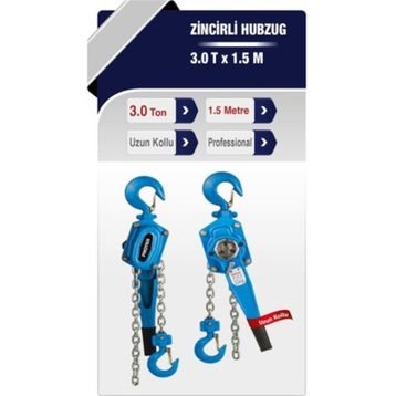 Proter 3.0 Ton 1.5 m Zincirli Hubzug