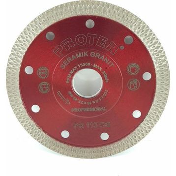Proter PR 115 CG 115 mm Süper İnce Hassas Kesim Elmas Testere Bıçağı