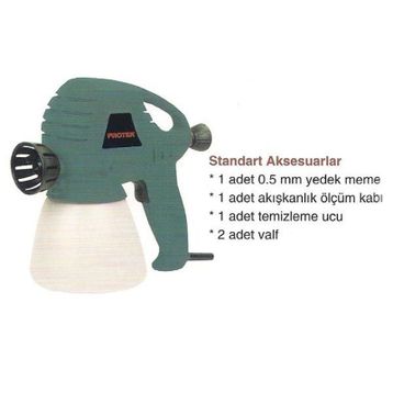 Proter PR 180SG Elektrikli Boya Tabancası