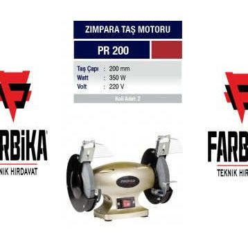 Proter PR 200 Zımpara Taş Motoru