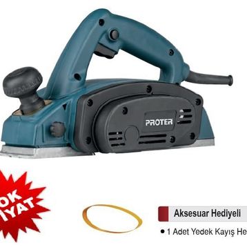 Proter PR 85 El Planyası Makinası