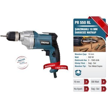Proter PST 222 12 V Şarjlı Tornavida