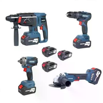 Proter PST 914 Quatro Akülü 4'lü Set