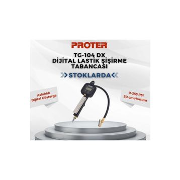 Proter TG-104 DX Dijital Lastik Şişirme Tabancası