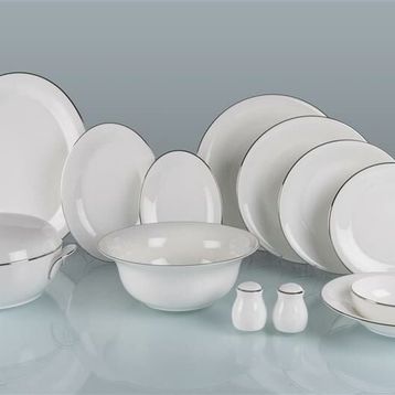 Prouna Pure Platinum 72 Parça Yemek Takımı