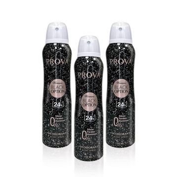 Prova 150 ml Black Option Kadın Deodorant