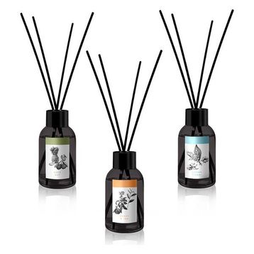 Prova 3x100 ml Cotton Flower + Coco Sun + Peach Tea Bambu Çubuklu Oda Kokusu