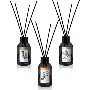 Prova 3x100 ml Cotton Flower + Coco Sun + Peach Tea Bambu Çubuklu Oda Kokusu