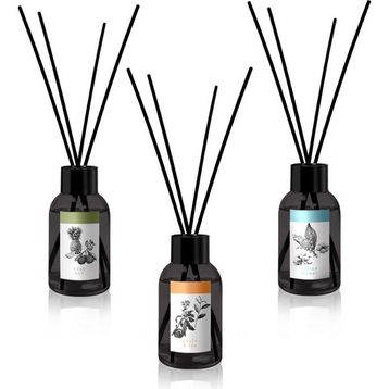 Prova 3x100 ml Cotton Flower + Coco Sun + Peach Tea Bambu Çubuklu Oda Kokusu