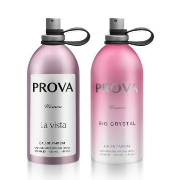 Prova Big Crystal ve La Vista Edp 2x120 ml Kadın Parfüm Seti