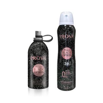 Prova Black Option EDP 120 ml Kadın Parfümü + 150 ml Kadın Deodorant Seti