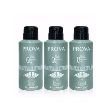 Prova Invisible 3x150 ml Erkek Deodorant