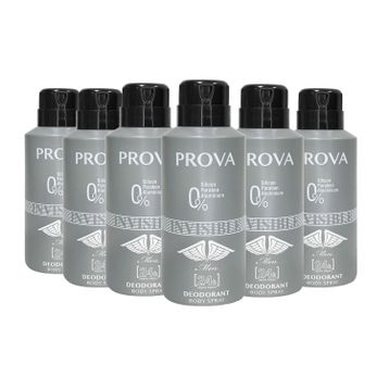 Prova Invisible 6x150 ml Erkek Deodorant