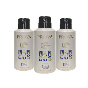 Prova Narcos 3x150 ml Erkek Deodorant