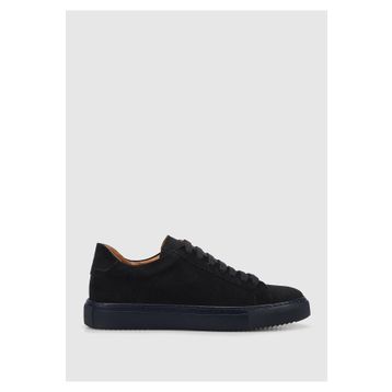 Provoq Lacivert Deri Erkek Sneaker
