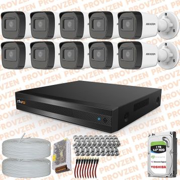 Provzen Hikvision RV 10 Kamera 1TB HDD Güvenlik Kamerası