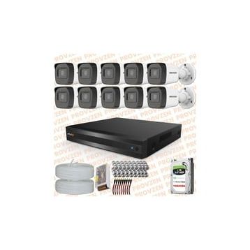 Provzen Hikvision RV 10 Kamera 1TB HDD Güvenlik Kamerası