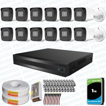 Provzen Hikvision RV 12 Kamera 1TB HDD Güvenlik Kamerası