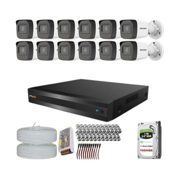 Provzen Hikvision RV 12 Kamera 1TB HDD Güvenlik Kamerası