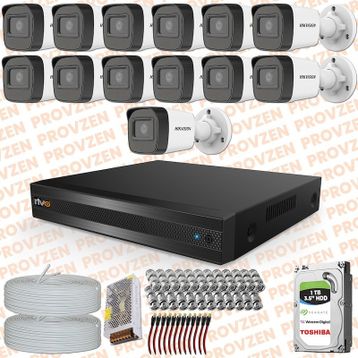 Provzen Hikvision RV 13 Kamera 1TB HDD Güvenlik Kamerası
