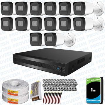 Provzen Hikvision RV 14 Kamera 1TB HDD Güvenlik Kamerası
