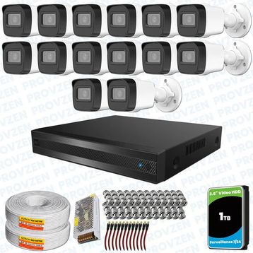 Provzen Hikvision RV 14 Kamera 1TB HDD Güvenlik Kamerası