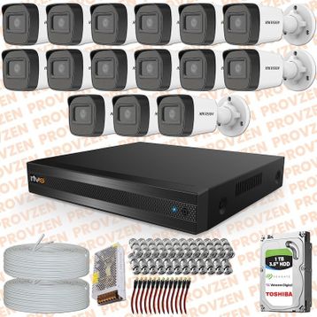 Provzen Hikvision RV 15 Kamera 1TB HDD Güvenlik Kamerası