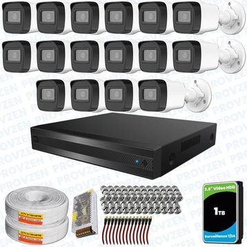 Provzen Hikvision RV 16 Kamera 1TB HDD Güvenlik Kamerası