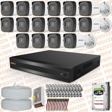 Provzen Hikvision RV 16 Kamera 1TB HDD Güvenlik Kamerası