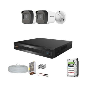 Provzen Hikvision RV 2 Kamera 500GB HDD Güvenlik Kamerası
