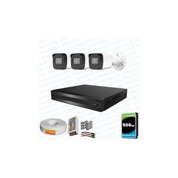 Provzen Hikvision RV 3 Kamera 500GB HDD Güvenlik Kamerası